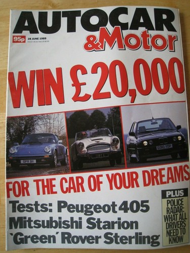 Autocar magazine jun 1989 - autocar,