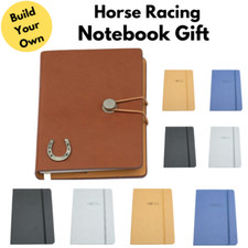 Horse Racing Notebooks A5 & A6 Various Colour Lined Paper Gift