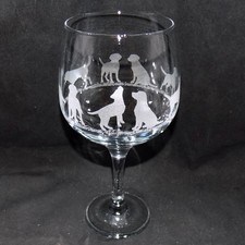 Engraved 'LABRADOR' Gin Glass  - Beautiful gift for all occasions - Gin gift