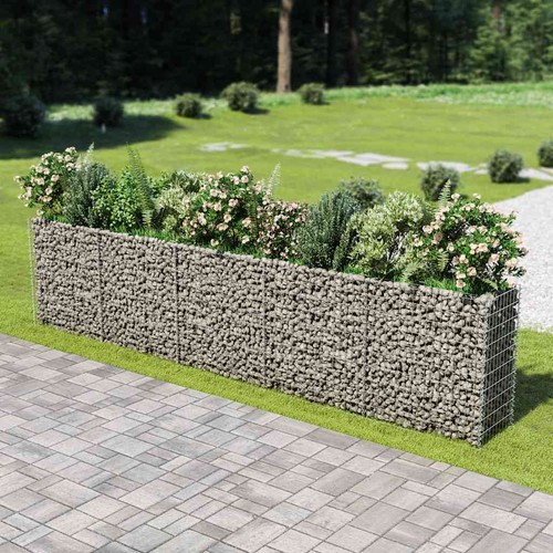 Gabion raised bed stone basket - raised,