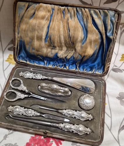 Antique silver and - , steel