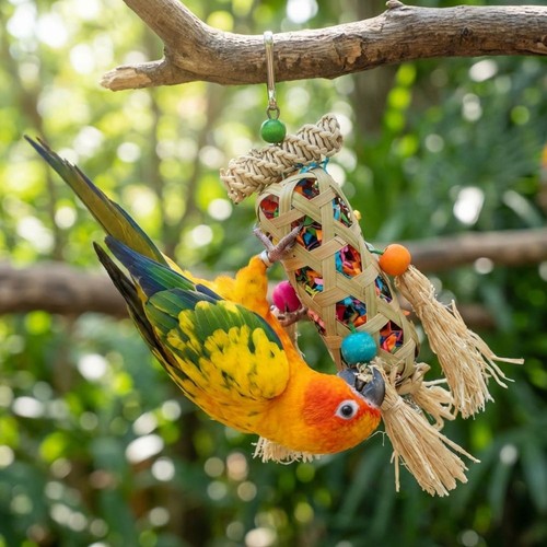 Bite resistant parrot - parrot, chewing