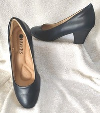 Pavers Comfort  Piccadilly Women's Blue Heel Court Shoes pumps UK 4 