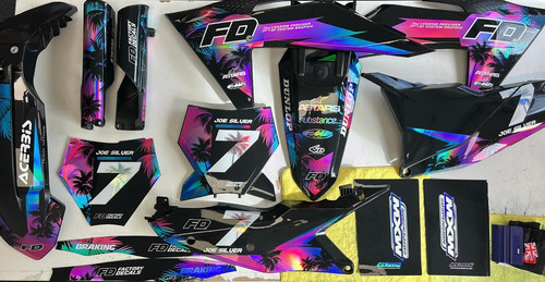 Graphics plastics kit ktm - mx,