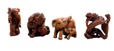 Vintage Netsuke Figurines
