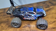 Traxxas E-Revo 1/16 Vxl ~ Roller / Slider ~ Servo Untested ~ W/ Body & Wheels ~