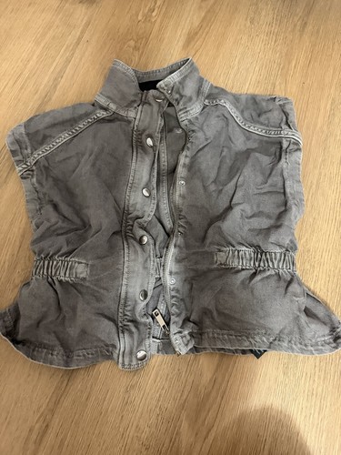 Zara grey brown denim - zara,