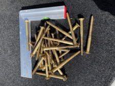 Nettlefold brass slotted wood