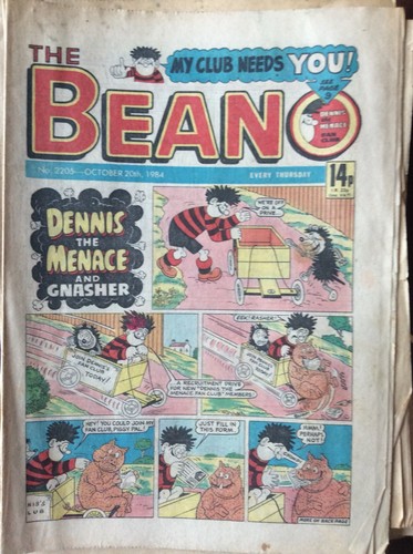 Box the beano comic - l,