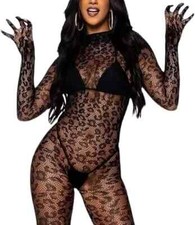 Women's Sexy Fishnet Bodysuit