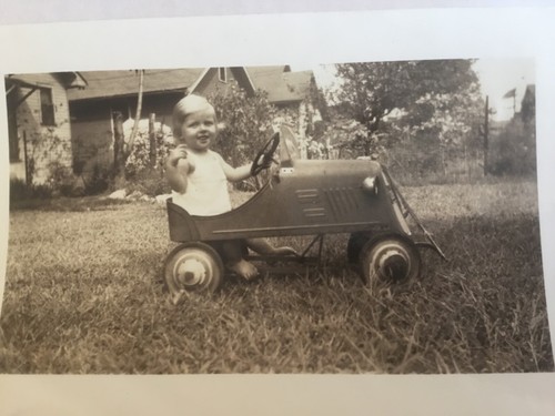 Antique pedal car - pedal, 1938