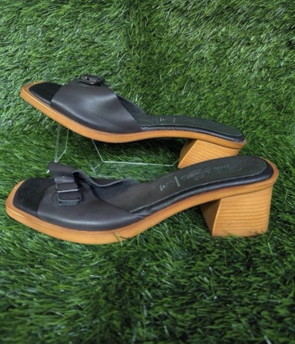 Koala bay black leather - bay, block