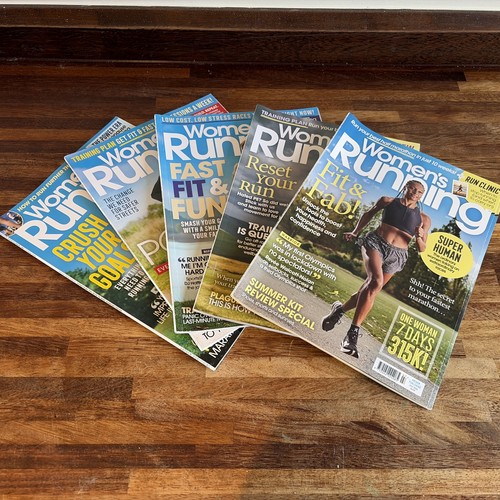 Women running magazine - women’s,