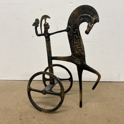 Etruscan horse chariot - etruscan, athena