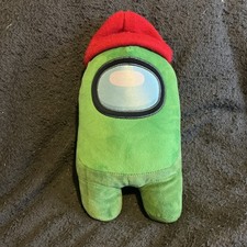 Among Us Plush Green Crewmate with Red Beanie – Toikido Official