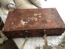 Vintage Suitcase Very Old Display Piece