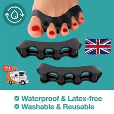 2pcs Silicone Toe Separator