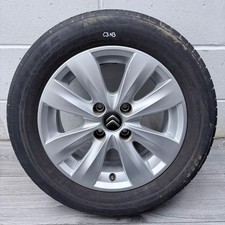 CITROEN C3 MK2 15” ALLOY WHEEL SPARE 9685691980 185/65/R15 13-16 #C3N3