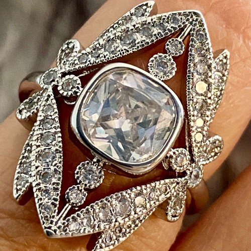 Ladies ring art deco - , vintage