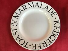 Pair Emma Bridgewater Toast And Marmalade 22cm Plates 2002 Excellent Condition