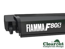 Fiamma Black Awning Canopy 3.2m F80S Motorhome Caravan Campervan Wind Out Awning