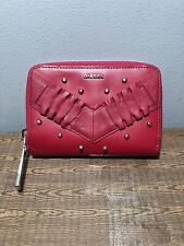 Diesel "LE-ZIPPER" JADDAA Wallet Women'S Wallet Red