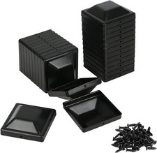24pcs 10x10cm Fence Post Caps