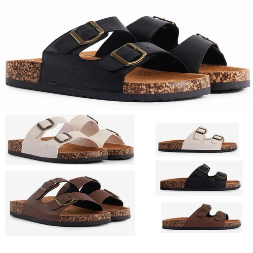 Mens double strap slip - mens, on