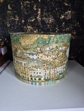 robert kaufman KAUF Lake Gustav Klimt Metallic Lampshade