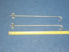 Military Landrover 90 /110 - Battery retaining J bolts x 2 OEM. 22cm