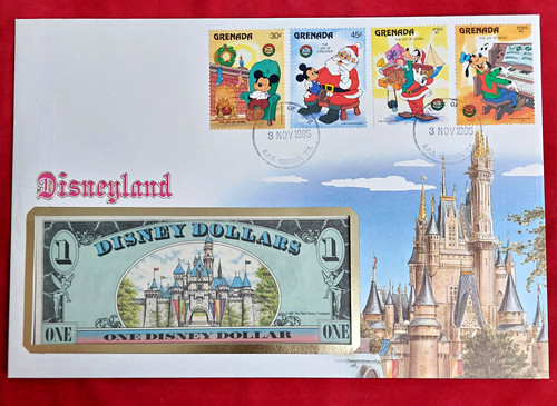 Banknote letter disneyland - -,