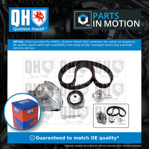 Timing belt water pump kit - timing,