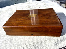 ANTIQUE VINTAGE WOODEN CANTEEN