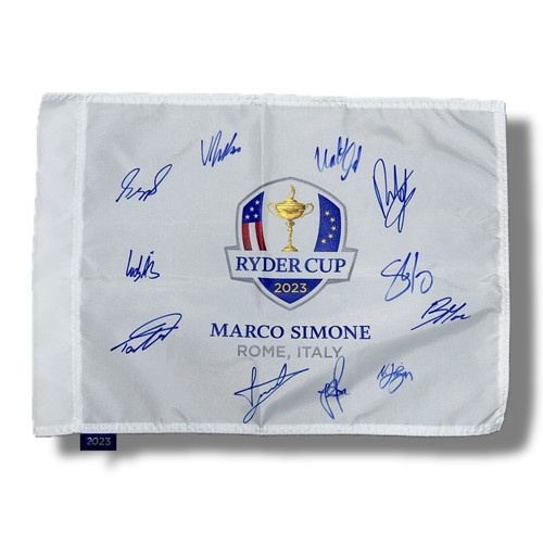 Signed ryder cup 2023 pin - signed,