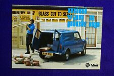 LEYLAND CARS MINI VAN PICK UP TRUCK LORRY CHASSIS BROCHURE SPECIFICATION 1976