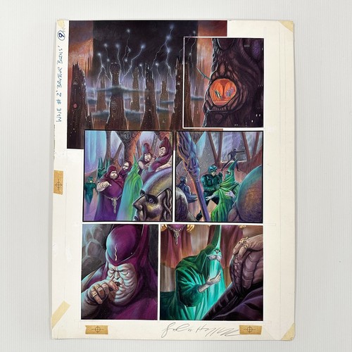 Original page artwork - 9,