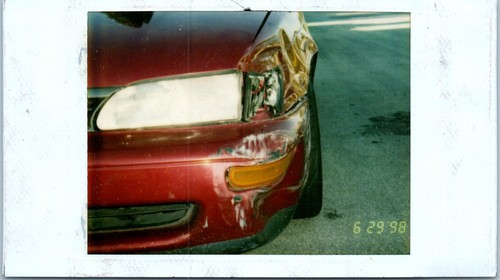 1998 polaroid front corner red - 1998,
