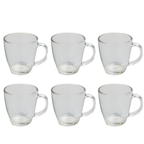 6pk 350ml glass - glass, coffee