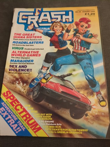 Crash magazine issue zx - issue,