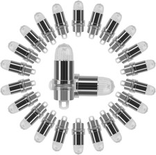24Pcs Mini Led Lights - White