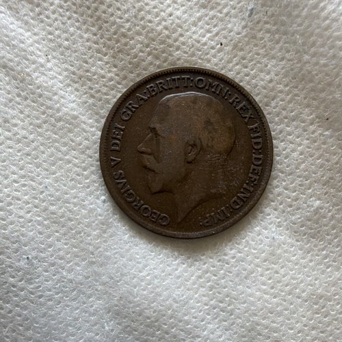 1937 great britain - penny, coin
