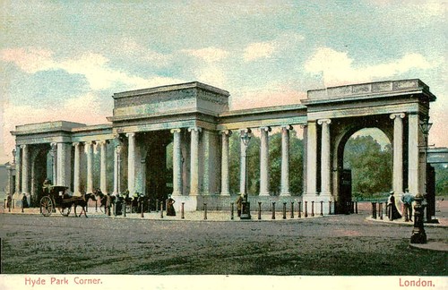 Vintage postcard hyde - vintage,