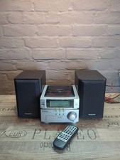 Panasonic SA-PM01 CD Stereo System With Remotes Control Tested Working 
