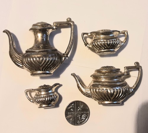 Vintage miniature tea coffee - vintage,