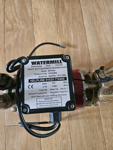 Watermill showerpump pb100d - showerpump,