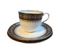Wedgwood Bone China Cup And Saucer Trio Set. Mappin And Webb. X8953 Pattern No.
