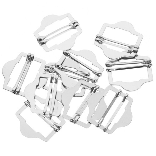 10pcs brass adjustable buckles - 10pcs,
