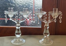 Pair vintage murano glass - pair,