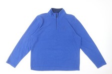 Glacier Point Mens Blue Fleece