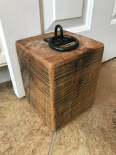 Solid Oak Door Stop Sawn
